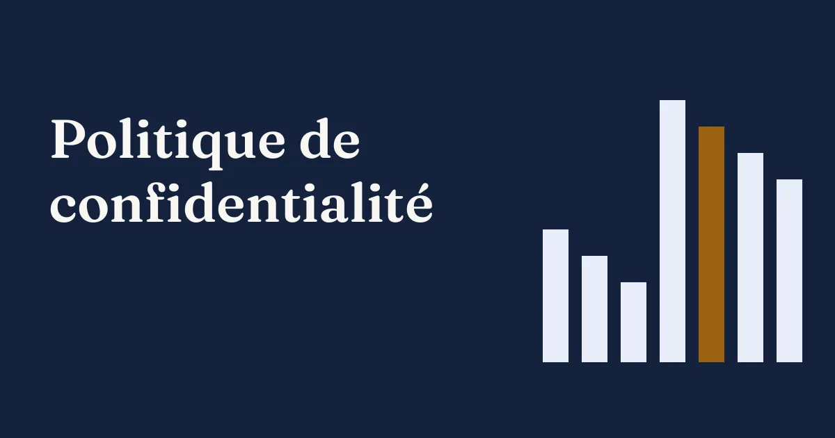 Politique de confidentialité
